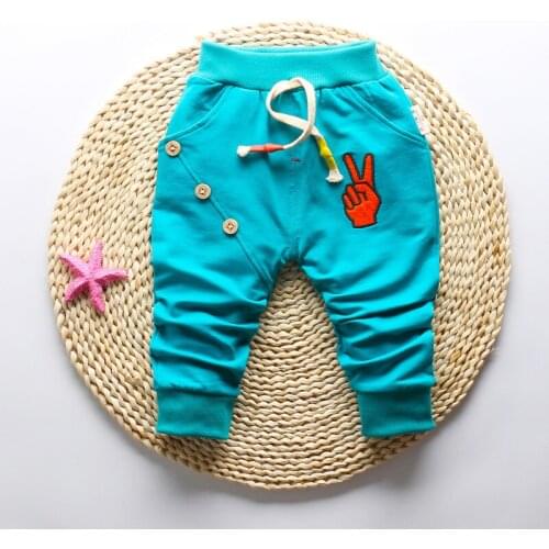 2017 spring autumn new South Korean Fashion style cotton high quality baby pants 0-2 year baby boy /girls children pants