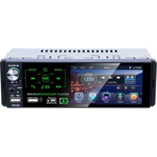 By DHL or Fedex 40pcs 1 Din Car Radio 4.1" Bluetooth Multimedia player Autoradio MP4 MP5 RDS USB Touch Screen Support Camera