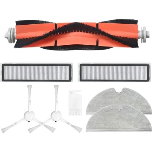 For Dreame D9 Robot Vacuum Cleaner Replacement Accessories Main Brush Side Brush HEPA Filter Mop Cloth Rags Spare Parts
