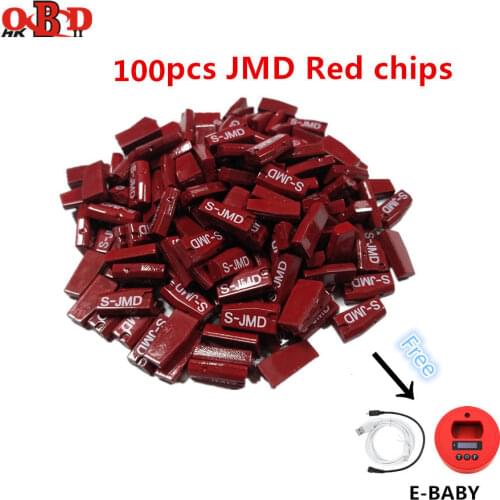 10/50pcs Original Handy Baby Multifunction JMD Super Red Chip free E-baby for ID46/48/4C/4D/G/King Chips Key Programmer