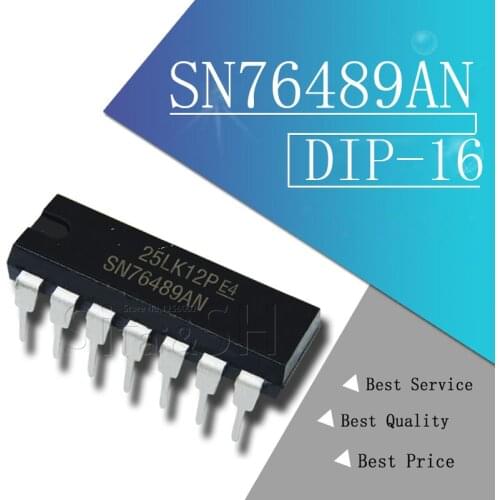 5pcs/lot SN76489AN SN76489 76489AN DIP16