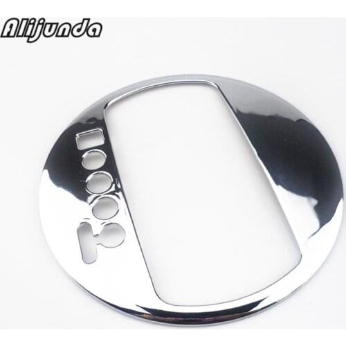 ABS Chrome Gear Shift Panel Cover Highlight Car Gears Knob Decoration Sticker for Kia Sportage R 2013 2014 2015 2016 Accessorie