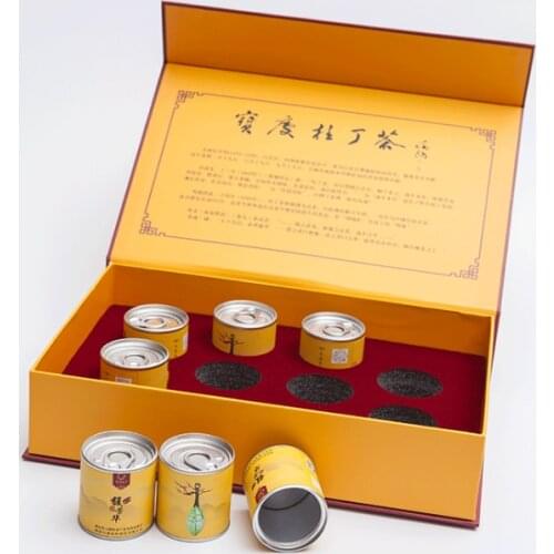 Luxury Custom Black Card Made Candle Packaging Paper Gift Boxes ---DH12038