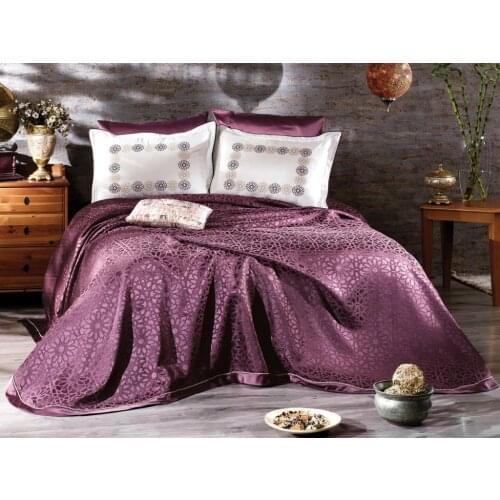 Çeyizdiyarı Anna 7-Tracks Pique Set Damson