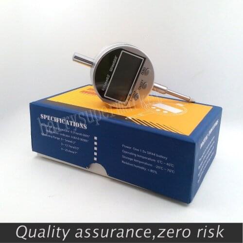 Digital Indicators Dial indicator Gauge Tester 0-25.4mm/0.5 0.01mm