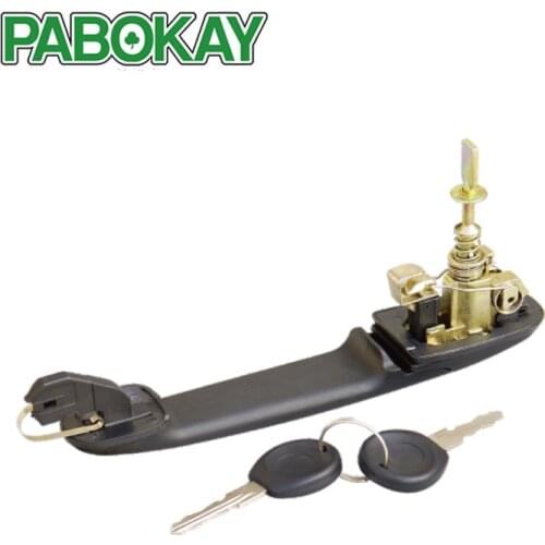 FS New Door Handle and Keys For VW Polo 6N 6N1 6N2 Front OE#: 6N0837207C / 6N0837207D