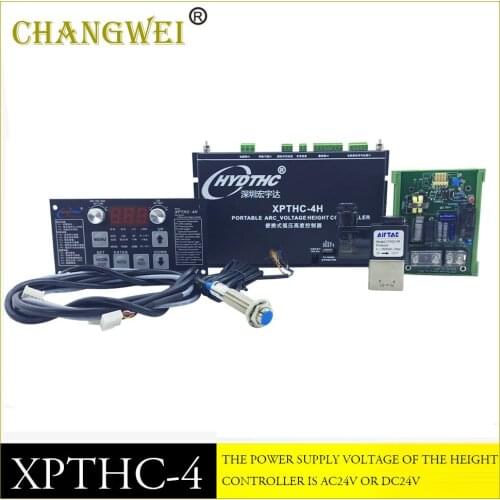 HYD XPTHC-4 arc pressure plasma cutting torch height controller is used for the torch height control of plasma cutting machine