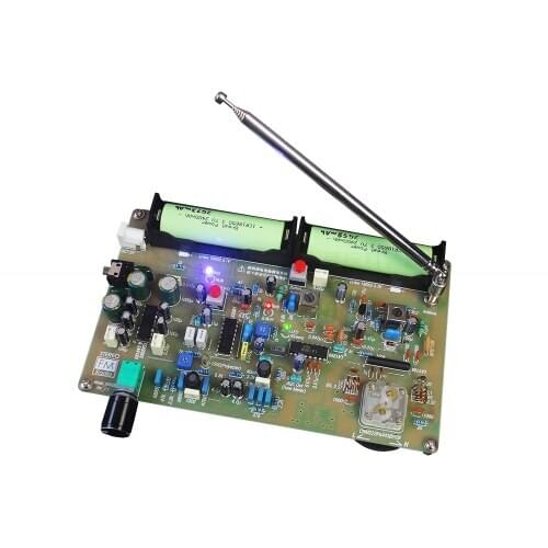 FM stereo radio circuit board kit, Hifi electronic DIY integrated super discrete parts, Radio circuit board kit