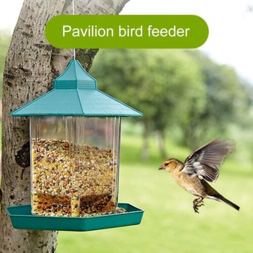 Wild Bird Feeder Peanut Nut Feeder Hanger Bird Supplies Hanging Bird Feeder For Roof And Tree Outdoor Decoration
