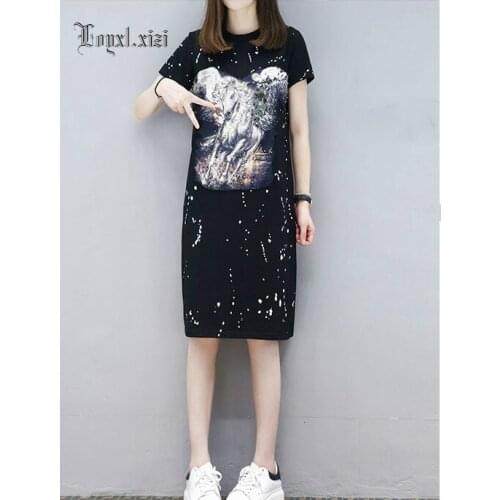 Черные летние платья Loyxl.xizi China At AliExpress