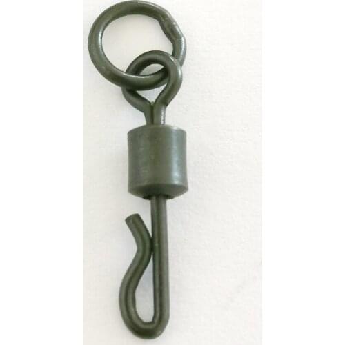Matt black flexi ring spinning swivel