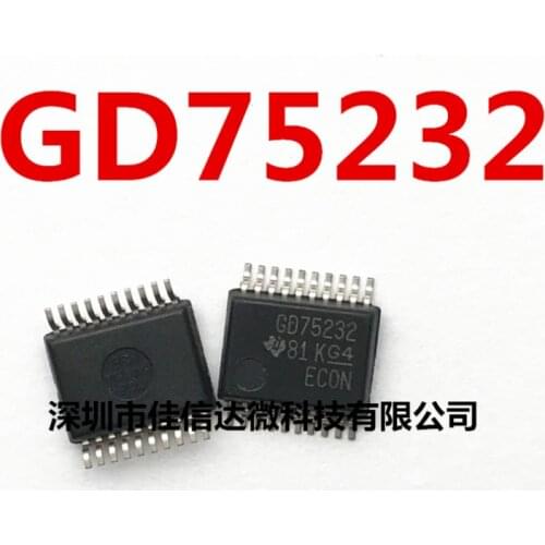 Xinyuan 10PCS/lot GD75232 GD75232DBR SSOP20 100%NEW