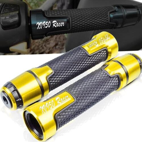 For YAMAHA XV950RACER XV 950 RACER 2016 2017 2018 7/8"22MM Motorcycle Accessories Anti-Slip Handle Bar Handlebar Grips Cover End