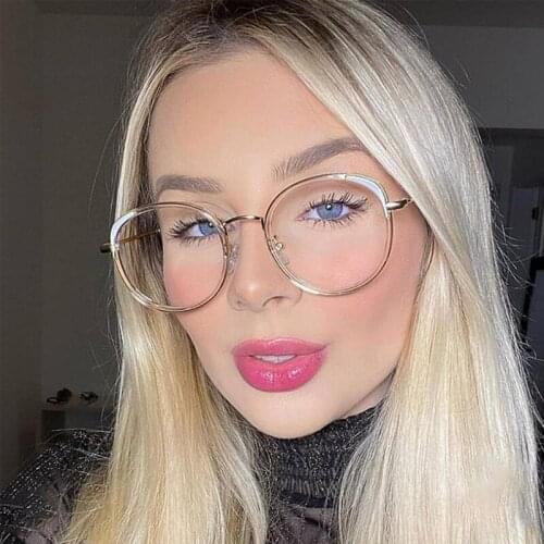 Clear Square Glasses Women Transparent New Fashion Designer Optical Eyeglasses Frame Vintage Prescription Computer Glasses