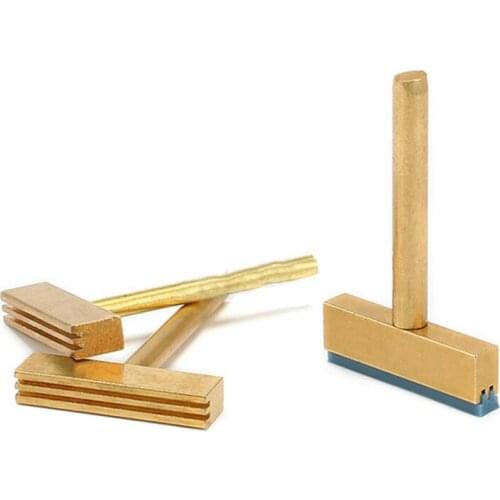 30W 40W 60W Soldering Iron T-tip Head Pure Copper T-Tip Adapter Head Hot Press Solder Iron Tips for LCD Ribbon Repair Parts