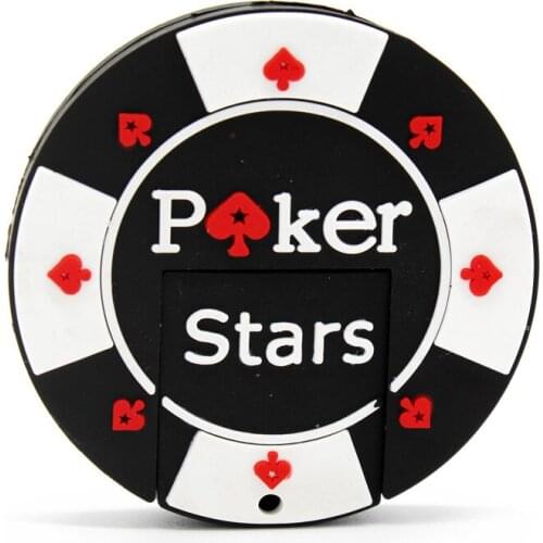 Bargaining Chips Pen Drive Poke Stars USB Flash Drive Cool Pendrive 4G 8G 16G 32G 64G External Storage Creative Christmas Gift