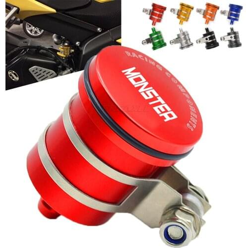Motorcycle Brake Clutch Tank Fluid Reservoir Oil Fluid Cup For ducati Monster 696 796 1200 / S 821 889 1199 MONSTER 400 600 620
