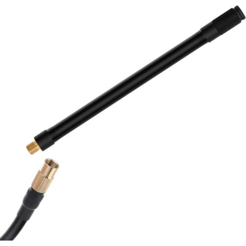 Tire Air Compressor Extension Tube Adapter Twist Car Inflator Hose Air Pump Pipe Tube Quick Inflation Chuck Adapter 16-200CM