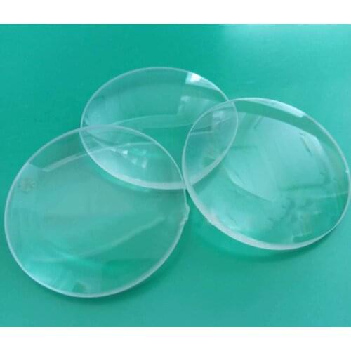 Factory produces and processes 39 MM double convex magnifying glass piece glass lens super white magnifying glass professional