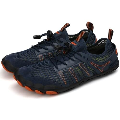 Aqua Shoes Waterproof Outdoor Sports Jogging Sneakers Hiking Shoes Man Woman Water Shoes Elastic Trekking Lightweight Quick Dry