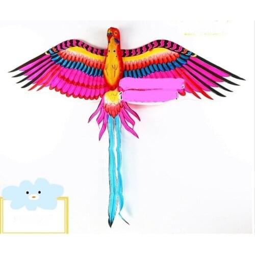 Parrot kite three-dimensional handmade kite festival exhibition