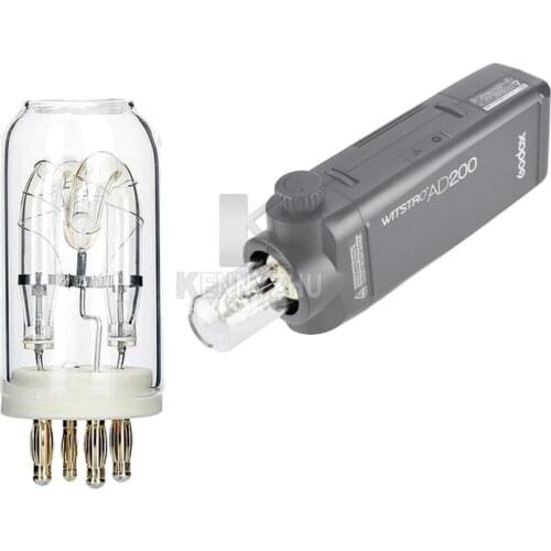 Godox AD200 Yongnuo YN200 200Ws Spare Flash Tube Replacement Bulb for AD200/AD200Pro/YN200 2.4G TTL Pocket Speedlite Flashlight