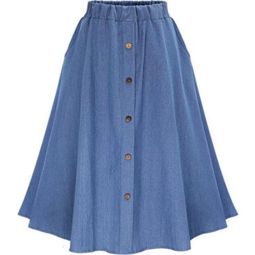 Zuolunouba Denim Skirts For Women
