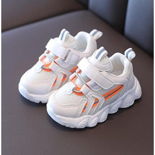 2021 Spring New Boys Girls 1-10 years old tide kids shoes soft bottom Fashion Breathable Sneakers Non-slip Toddler Running Shoes