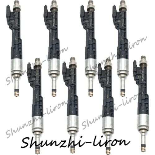 8pcs Fuel Injector 0261500136 13647599876 For BMW 5 Series/5 Series Gran Turismo/6 Gran Coupe/6 Series/7 Series/X5 X6