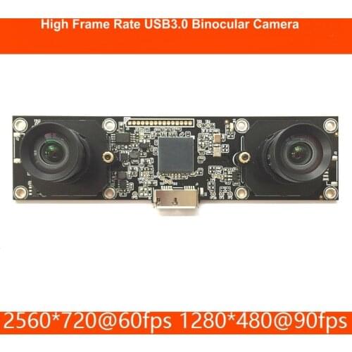 High Frame Rate USB3.0 Binocular Camera Global Exposure 3D Depth Camera Robot Drone Vision HNY-CV-003B