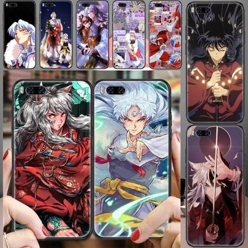 Inuyasha Sesshoumaru Anime Phone case For Xiaomi Mi Max Note 3 A2 A3 8 9 9T 10 Lite Pro Ultra black luxury waterproof tpu prime