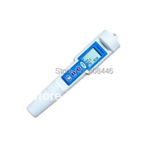 LCD digital Waterproof conductivity meter tester pen type conductivity meter