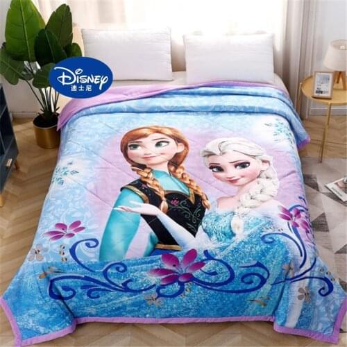 Disney Frozen Elsa Anna Princess Blanket McQueen Car MARVEL Blanket Quilt Home Blanket Bedding For Boys Girl Children Adult Gift
