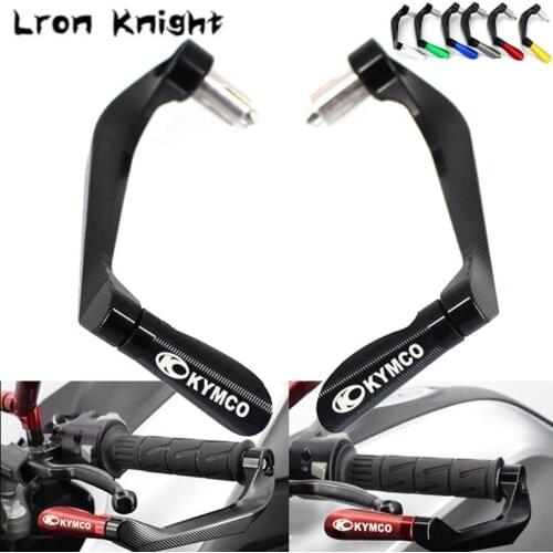 For KYMCO XCITING 250 300 500 400 DOWNTOWN 125/200/300/350 Motorcycle CNC Handlebar Grips Brake Clutch Levers Guard Protector
