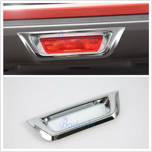For Nissan Kicks 2017 2018 2019 2020 Rear Break Lamp Cover Light Blinker Outlet Cover Frame Chrome Car Styling Auto Accessories