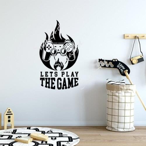 NEW Gamepad combination Environmental Protection Vinyl Stickers For Kids Rooms Decoration Accessories