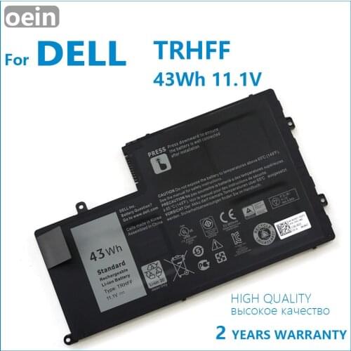 Oein Genuine TRHFF Laptop Battery For Dell Inspiron 14 15-5547 5447 5445 5448 5548 for Latitude 3450 3550 TRHFF 1V2F6 01V2F 43WH
