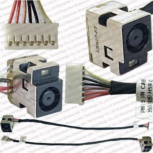 Original new Laptop DC Power Jack Cable Socket connector wire for HP COMPAQ G56 G62 CQ56 CQ62 CJA19 G62-a05ER a05SB B08ET B08SL