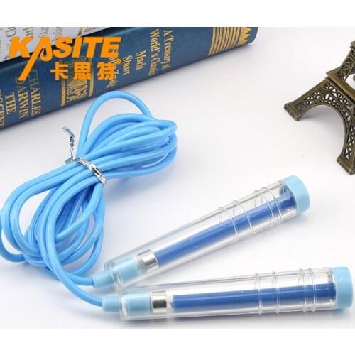 Jump Rope Tangle-Free Adult Children PVC Flexible Adjustable Skipping Rope Durable Jump Ropes For Student Train Fitness Workout