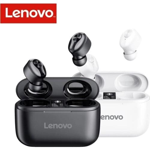 Original Lenovo HT18 TWS Wireless Bluetooth 5.0 Earphone 1000mAH Battery LED Display Earbuds Volume Control HIFI Stereo Headset