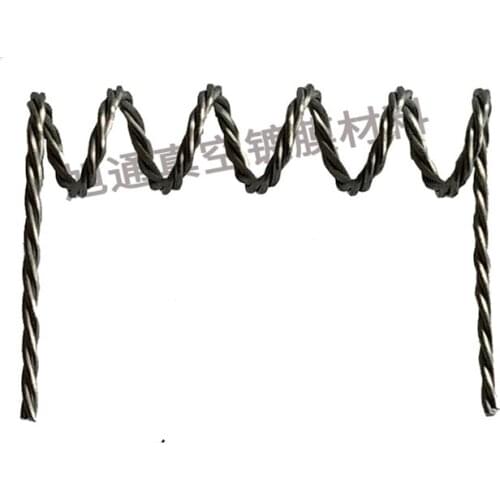 Tungsten Wire Vacuum Plating Electroplating Machine Tungsten Wire Tungsten Wire Tungsten Heater NB6 Gate Type 6 Turns 0.85 * 3 T