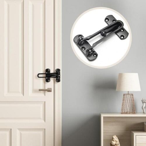 Hasp Lock Groove Three-speed Positioning Simple Wear Resistance Thickened Door Fastens Lock for Residential Wardrobe Home