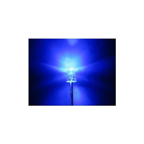 1000pcs F3 3mm Blue Round Super bright LED Light LED water clear