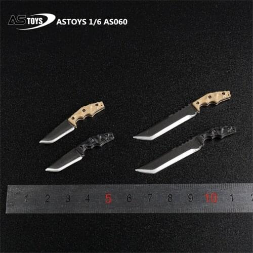ASTOYS 1/6th Soldier AS060 Tactical Dagger Knife War Sword Conflict Scene Component Doll Figures Accessories