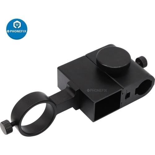 40mm Diameter Adjustment Moncular Lens Holder Electronic Video Microscope Stand Accessories For 22mm Pillar Microscope Bracket