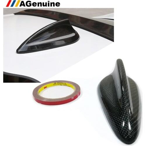 Carbon fiber add-on car antenna cover roof antenna hood for BMW 3 series F35 F30