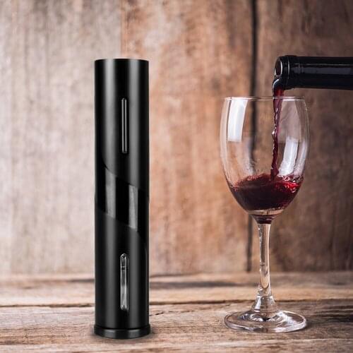 Bar Tools Electric Wine Bottle Opener Jar Opener for Red Wine Automatic Corkscrew Kitchen Tool Foil Cutter Set
