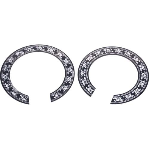 IRIN 38 39/40 41 inch PVC Hole Rosette Inlay Sticker for Guitars Decor Circle Sound