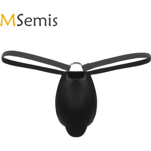 Swimwear Mens G-String Thong Panties Low Rise Bulge Pouch T-back Athletic Supporters Jockstraps Thong Briefs Underwear