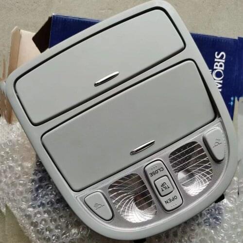 Genuine Overhead console lamp upper control light Sunroof switch button for hyundai Santa fe CM 2007-2012 928002B111gray